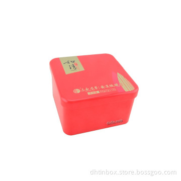metal tea box, metal tea caddy, metal tea container